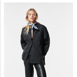 Zara pocket denim overshirt